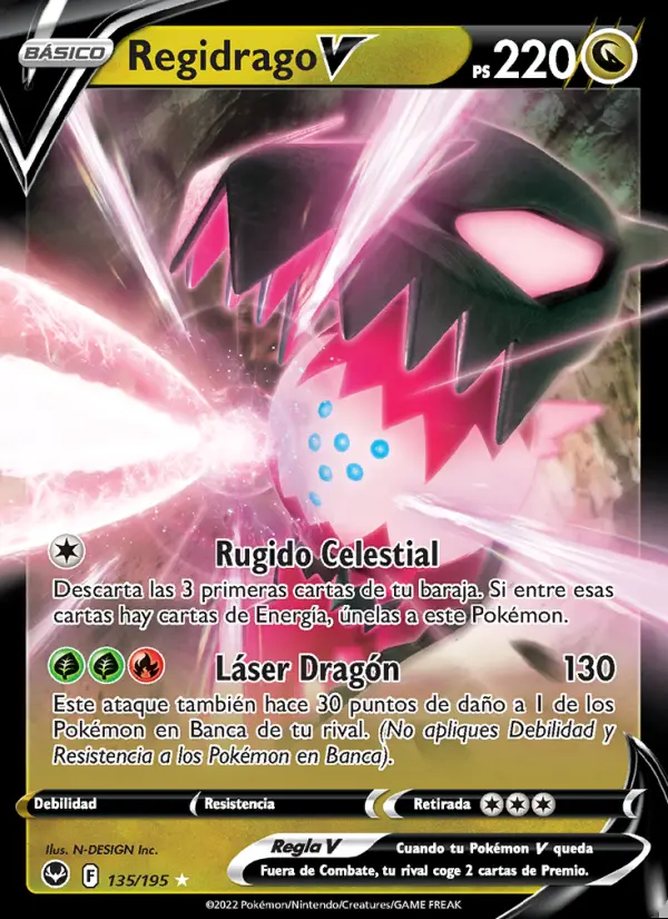 Image of the card Regidrago V