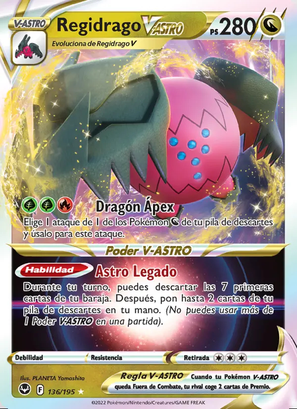 Image of the card Regidrago V-ASTRO