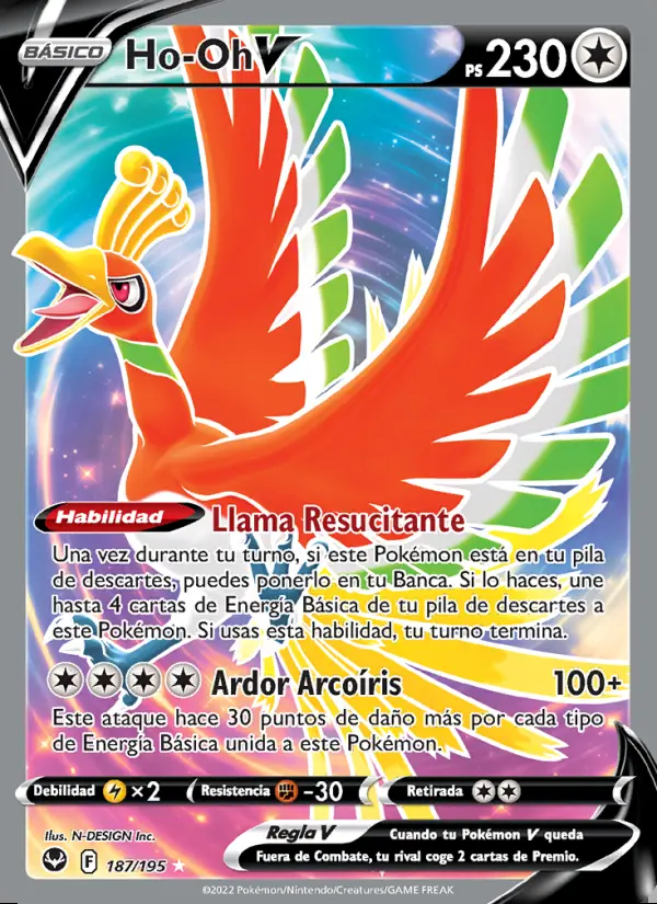 Image of the card Ho-Oh V