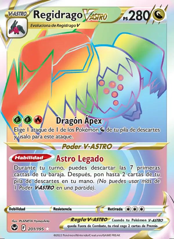 Image of the card Regidrago V-ASTRO