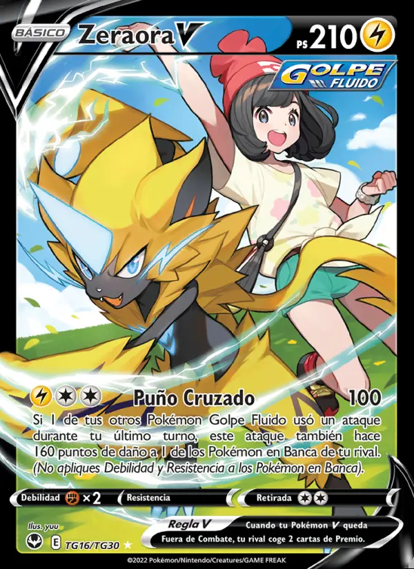 Image of the card Zeraora V