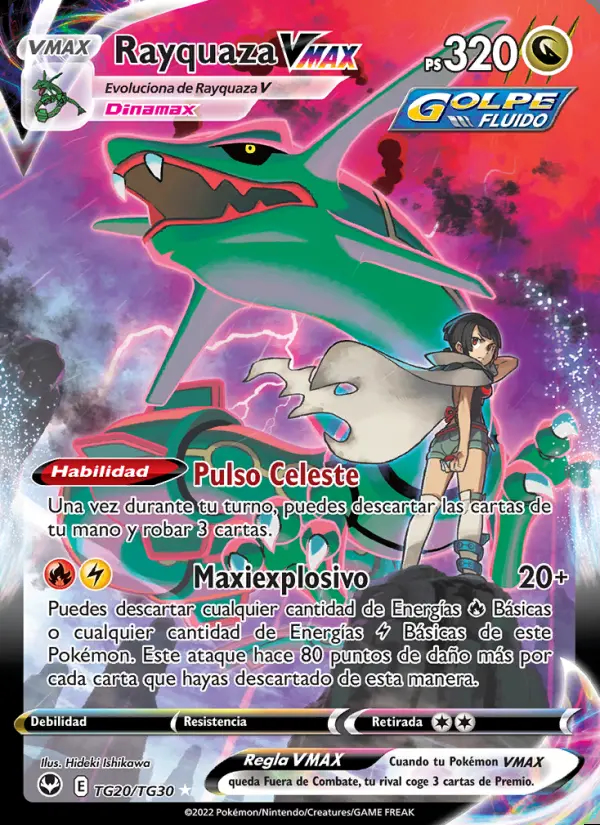 Image of the card Rayquaza VMAX