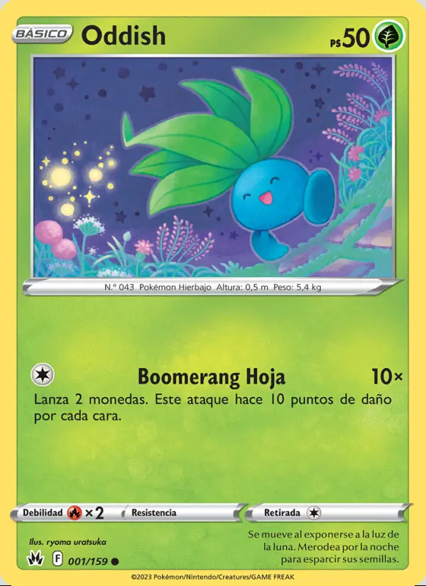 Image of the card Oddish