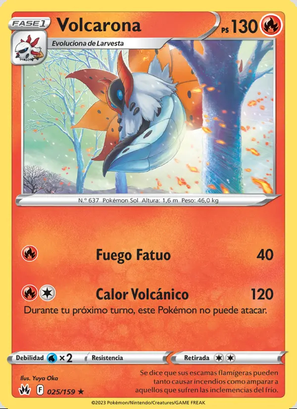 Image of the card Volcarona