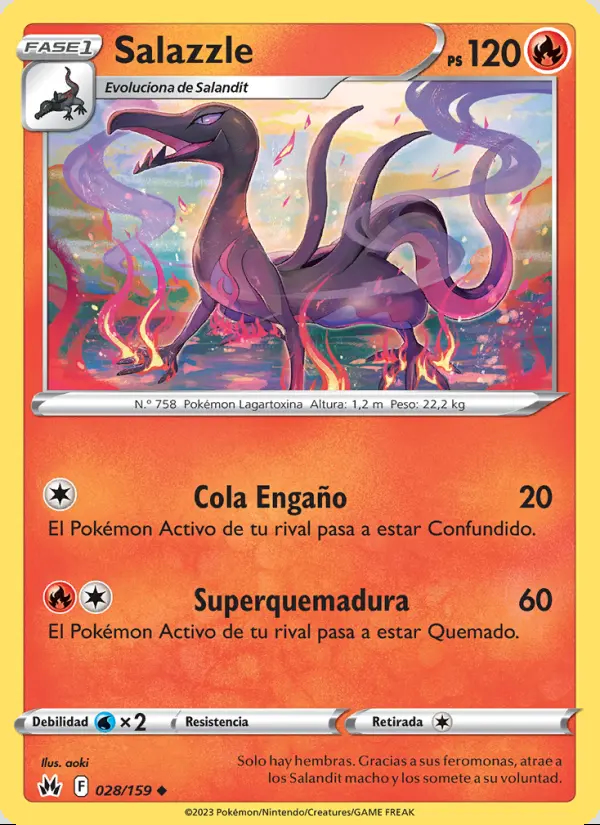 Image of the card Salazzle