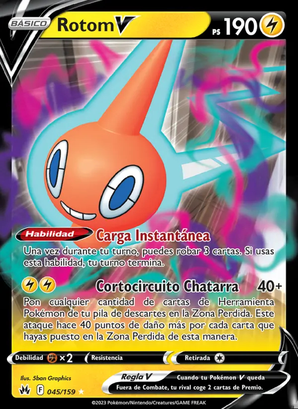 Image of the card Rotom V