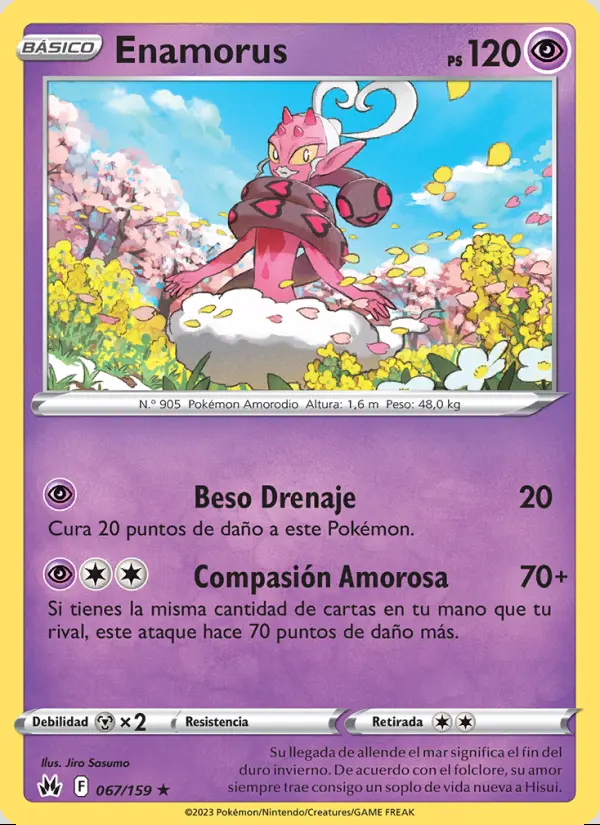 Image of the card Enamorus