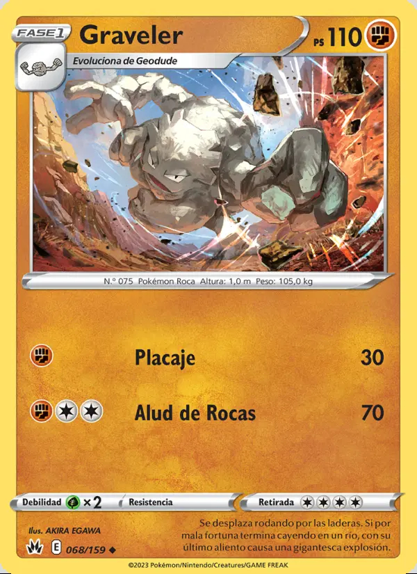 Image of the card Graveler