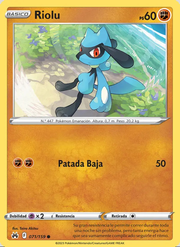 Image of the card Riolu