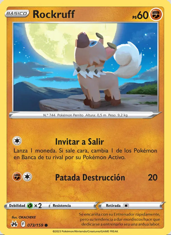 Image of the card Rockruff