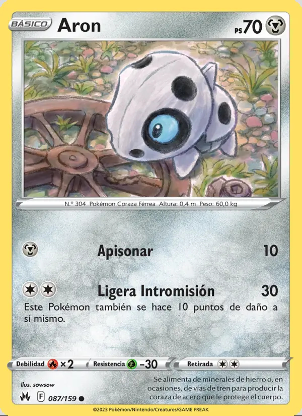 Image of the card Aron