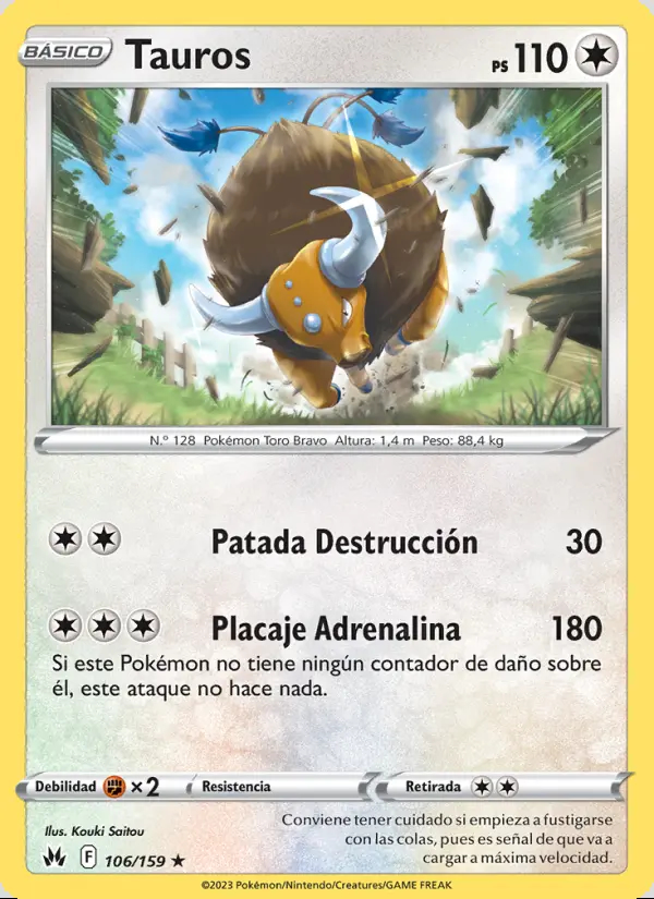 Image of the card Tauros