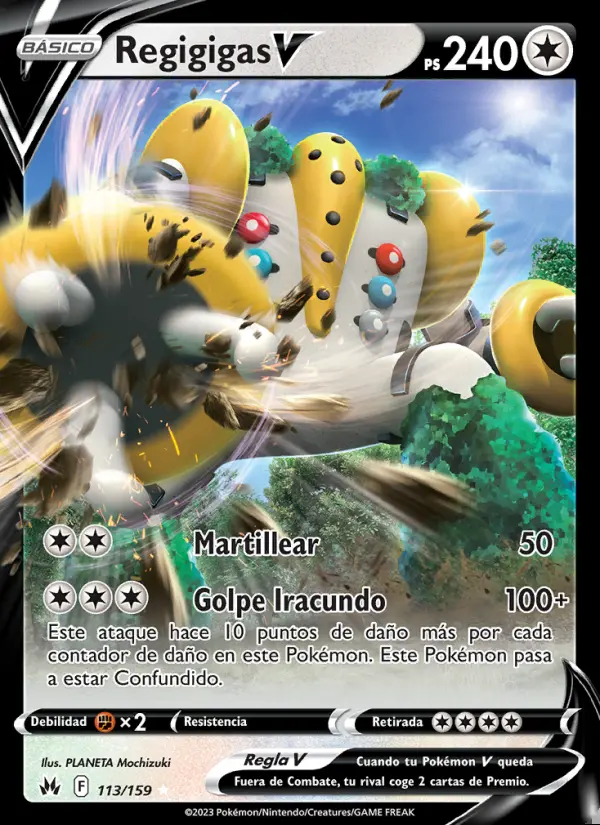 Image of the card Regigigas V