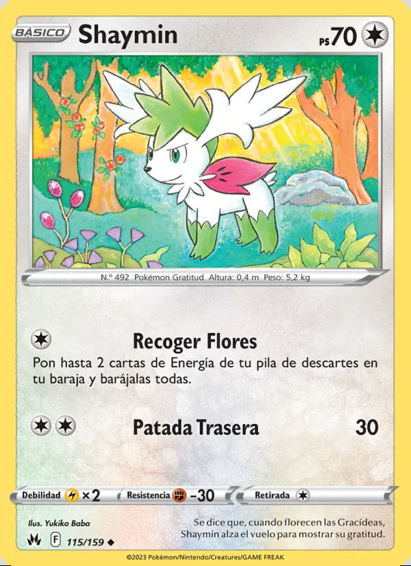 Image of the card Shaymin