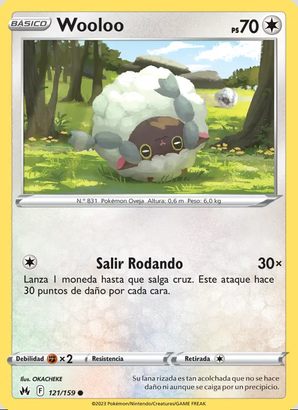 Image of the card Wooloo