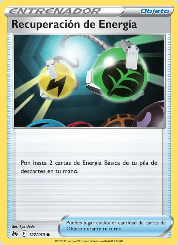 Image of the card Recuperación de Energía