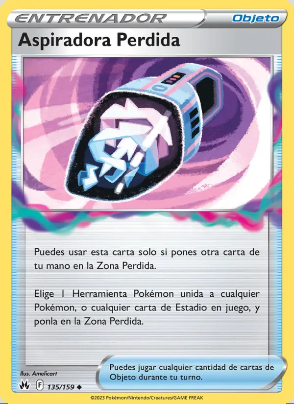 Image of the card Aspiradora Perdida
