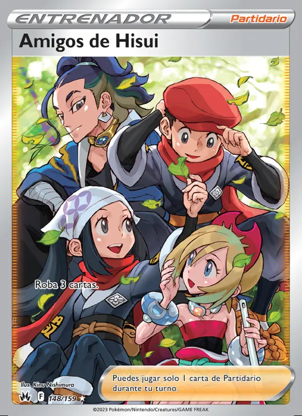 Image of the card Amigos de Hisui