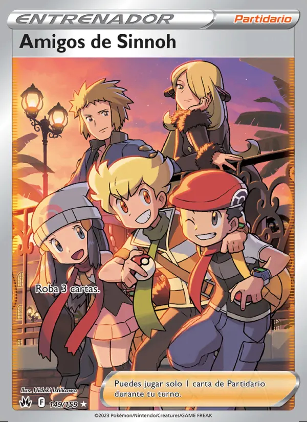 Image of the card Amigos de Sinnoh