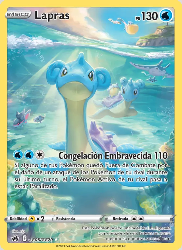 Image of the card Lapras