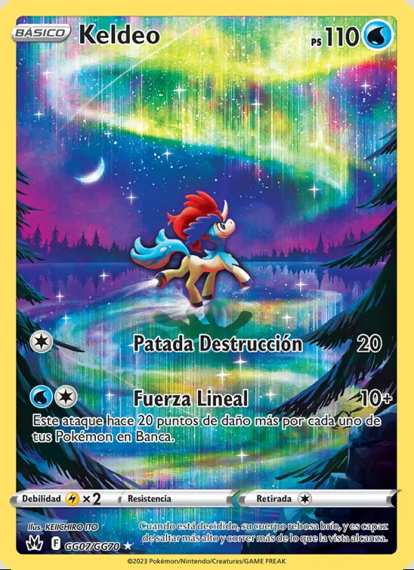 Image of the card Keldeo