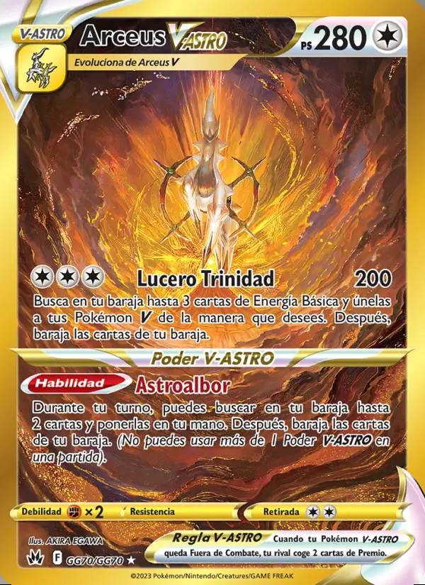 Image of the card Arceus V-ASTRO