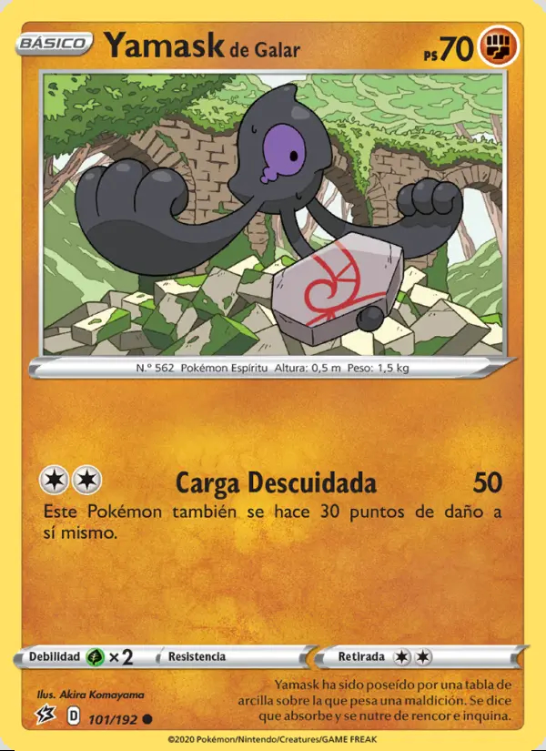 Image of the card Yamask de Galar