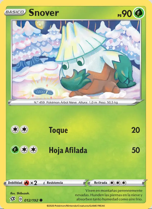 Image of the card Snover