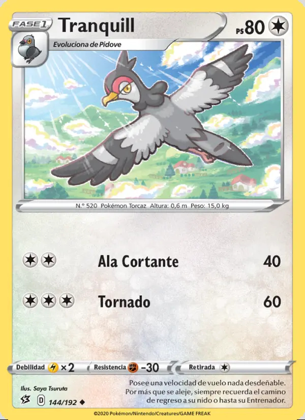 Image of the card Tranquill