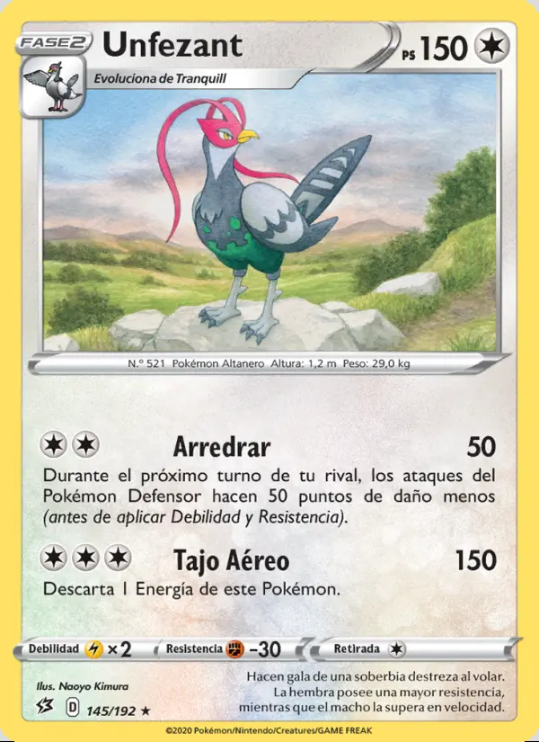 Image of the card Unfezant