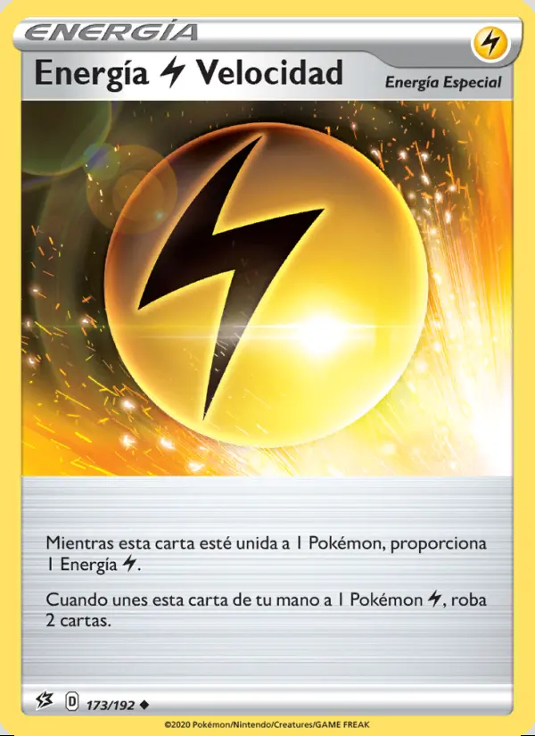Image of the card Energía Lightning Velocidad