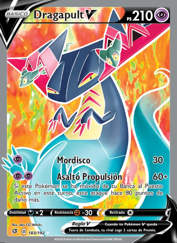 Image of the card Dragapult V