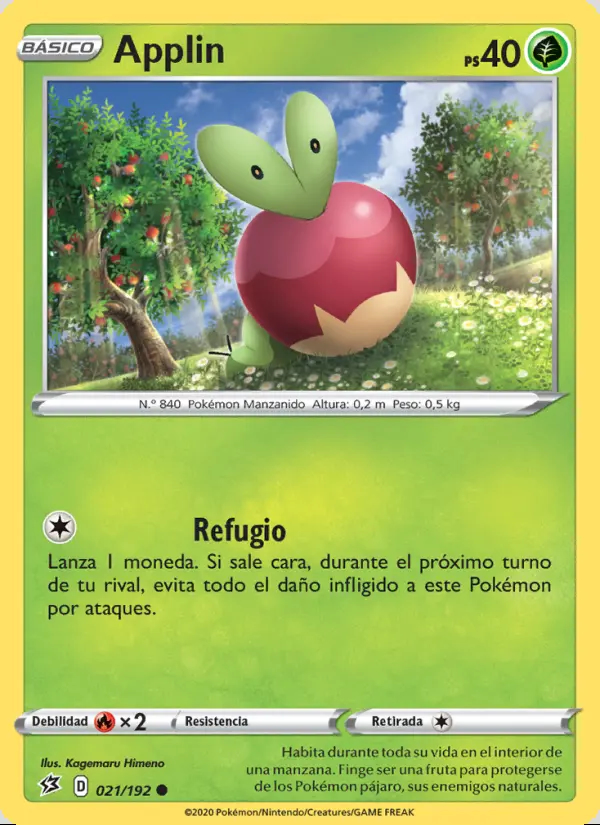 Image of the card Applin