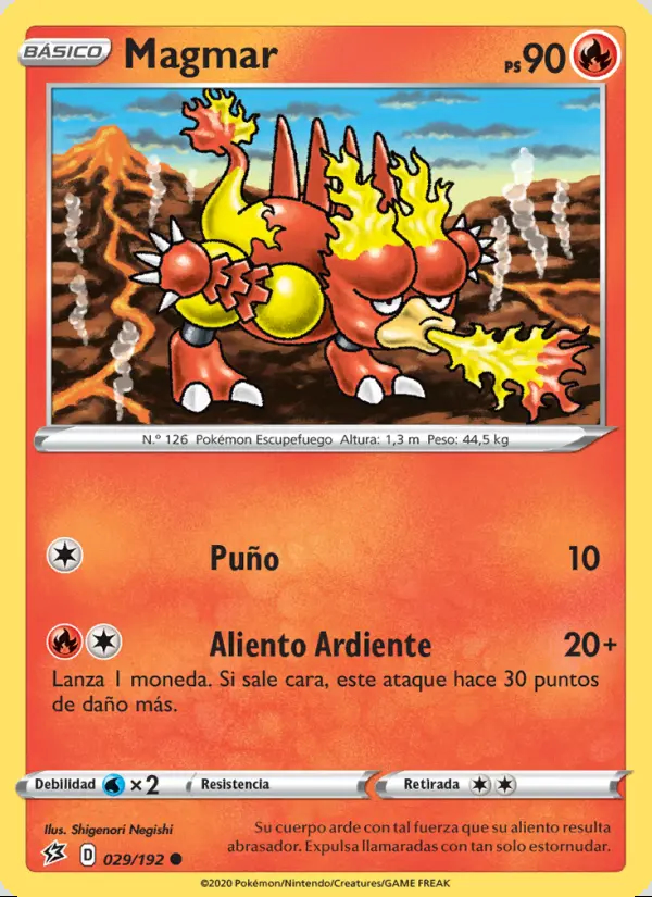 Image of the card Magmar