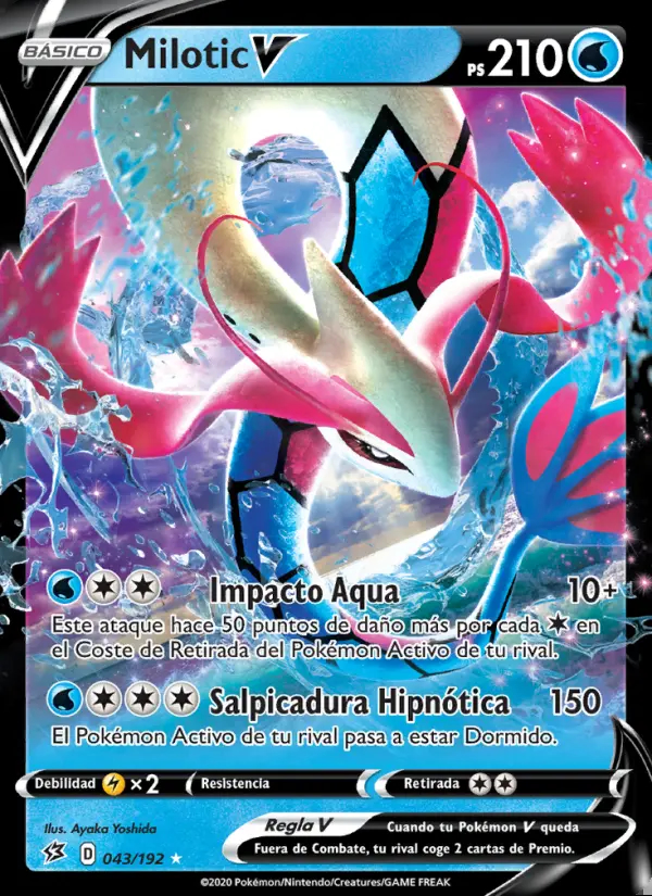 Image of the card Milotic V