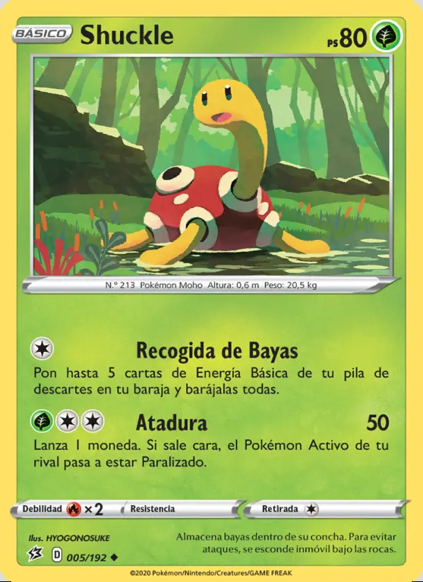 Image of the card Shuckle