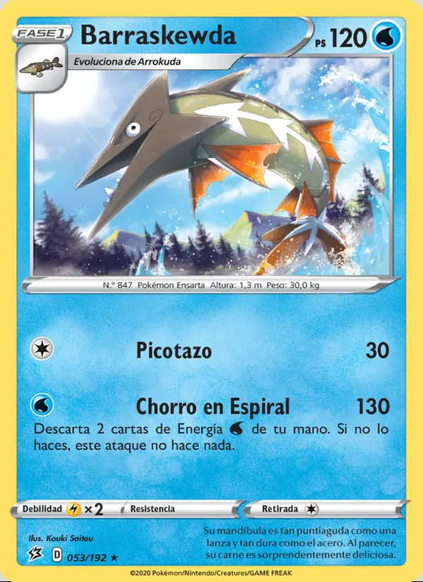 Image of the card Barraskewda