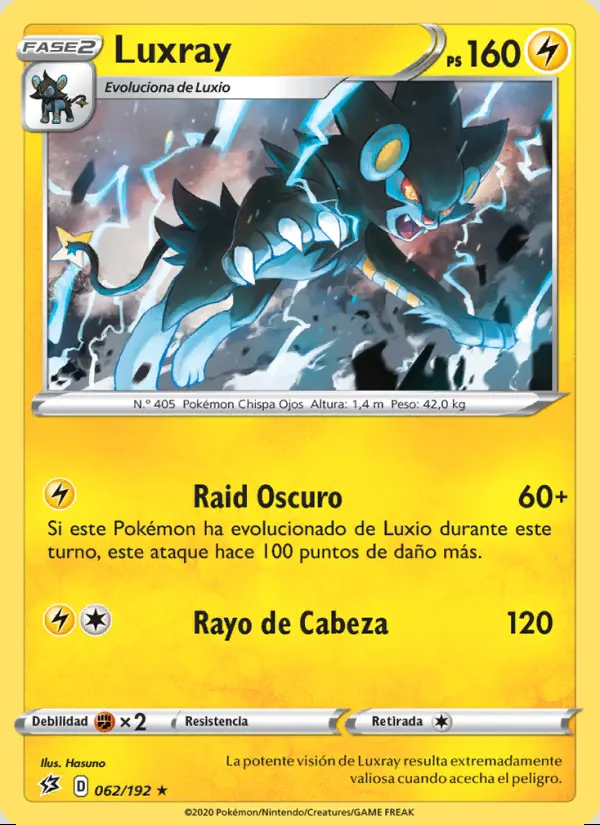 Image of the card Luxray