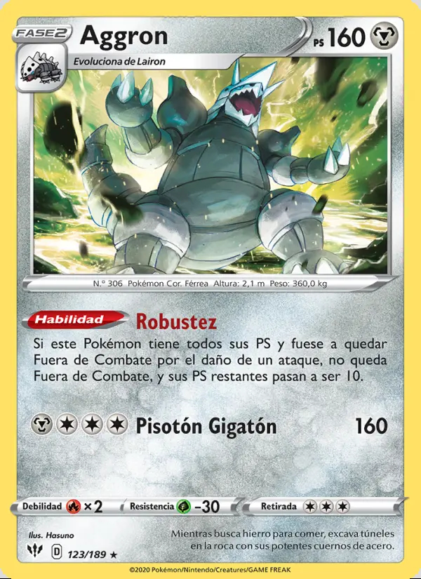 Image of the card Aggron