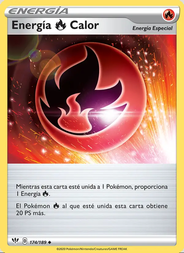 Image of the card Energía Fire Calor