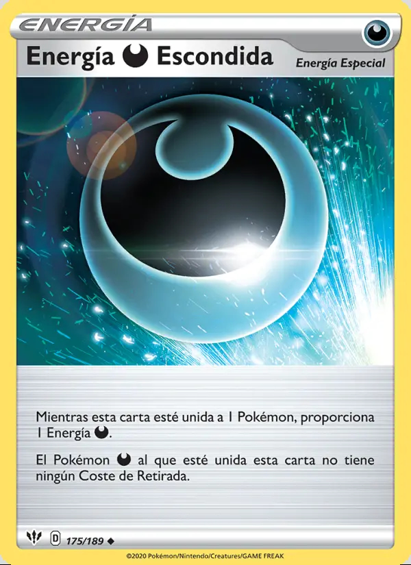 Image of the card Energía Darkness Escondida