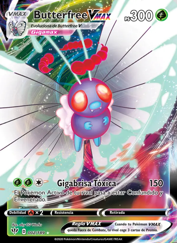 Image of the card Butterfree VMAX