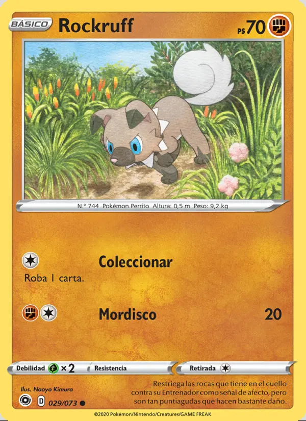 Image of the card Rockruff