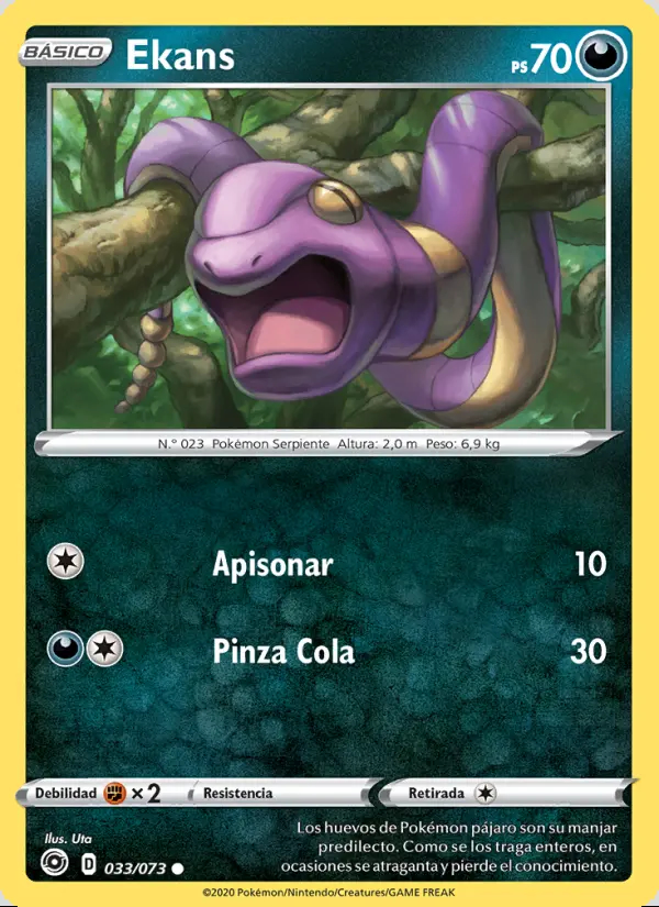 Image of the card Ekans