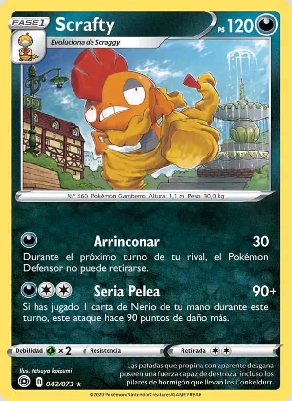 Image of the card Scrafty