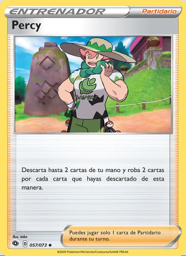 Image of the card Percy