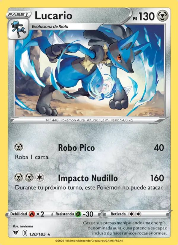 Image of the card Lucario