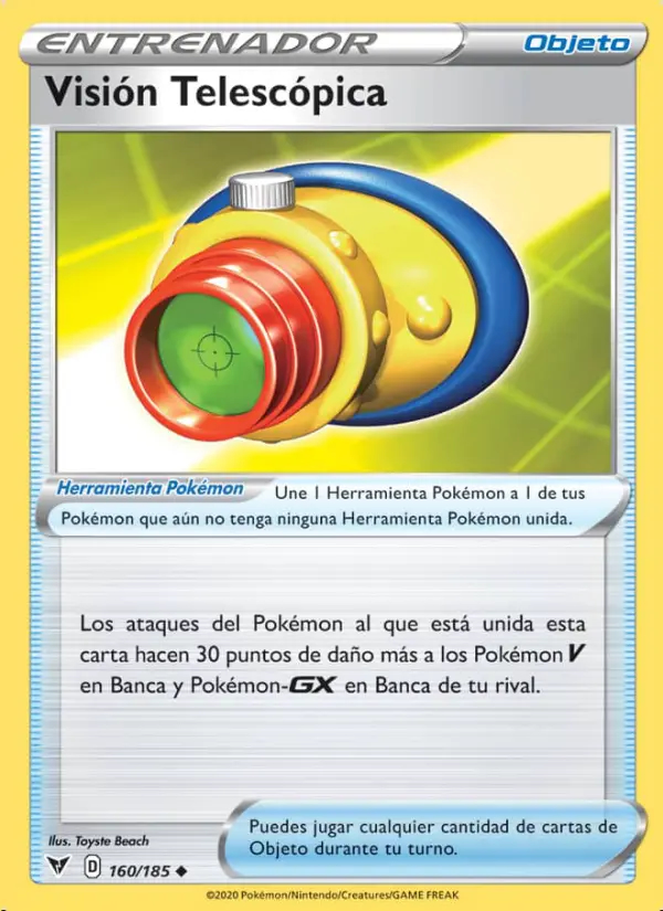 Image of the card Visión Telescópica