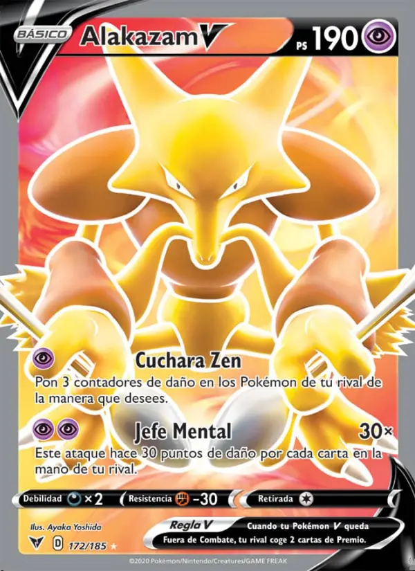 Image of the card Alakazam V