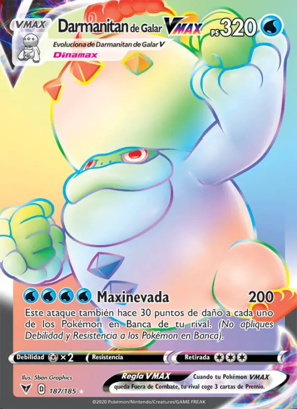Image of the card Darmanitan de Galar VMAX